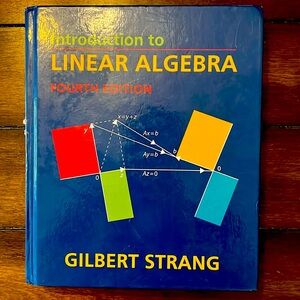 Intro to Linear Algebra 4th Edition - Gilbert Strang ISBN 978-0-9802327-1-4